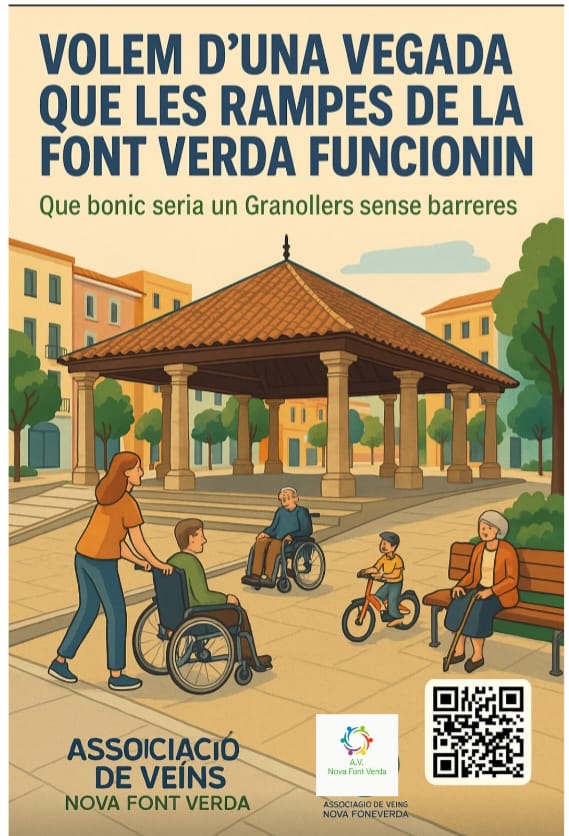 Més informació sobre l'article Volem d’una vegada que les rampes de la font verda funcionin